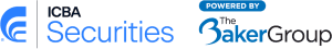 ICBA Securities and The Baker Group Co-branded Logos Image digital